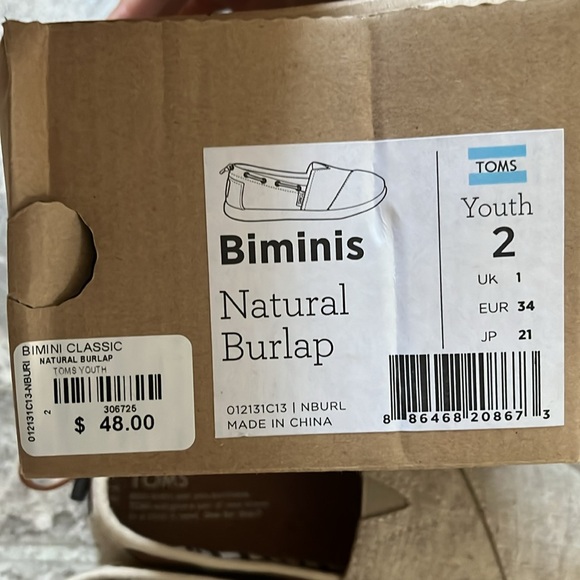 Tom’s//classic Biminis slip on - Picture 6 of 7